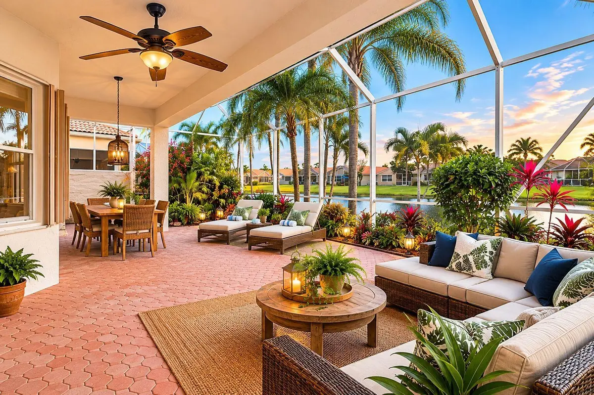Backyard Oasis at 7035 Vivaldi Lane, Delray Beach