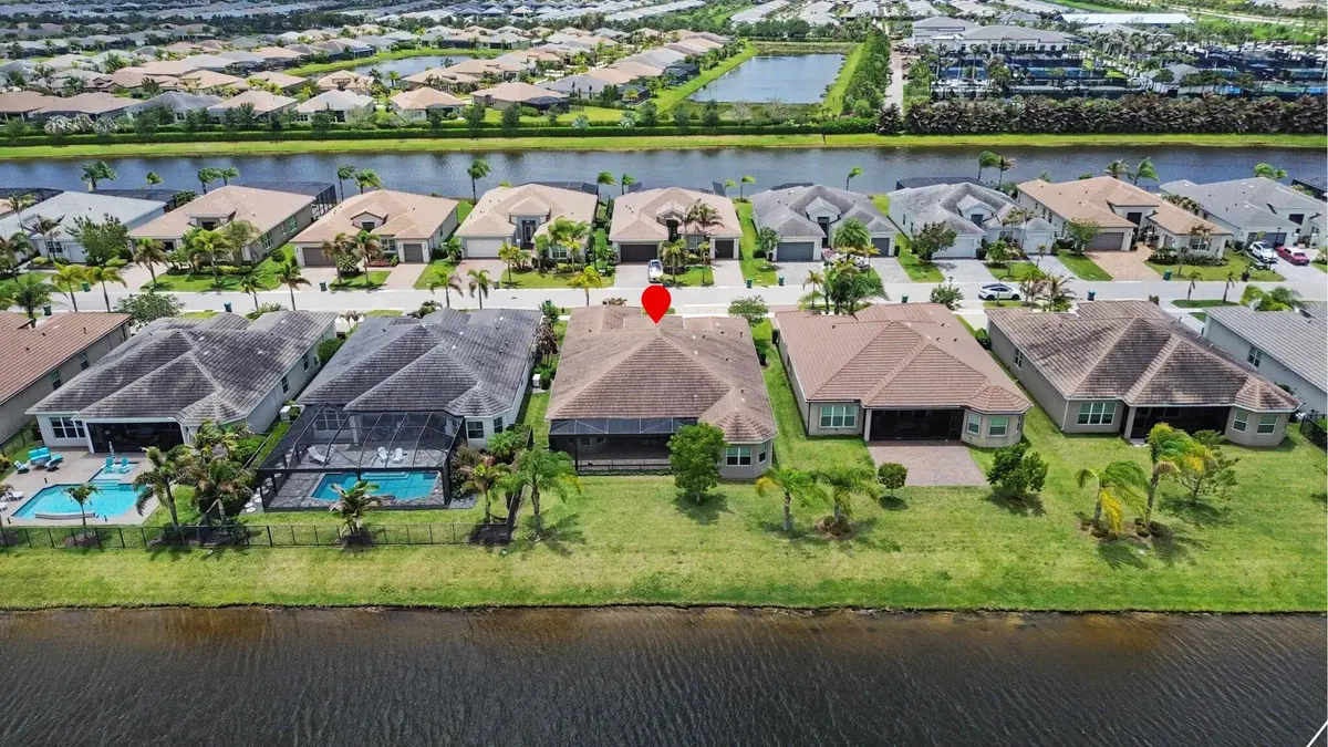 Aerial Rear at 11904 SW Sailfish Isles Way, Port St. Lucie