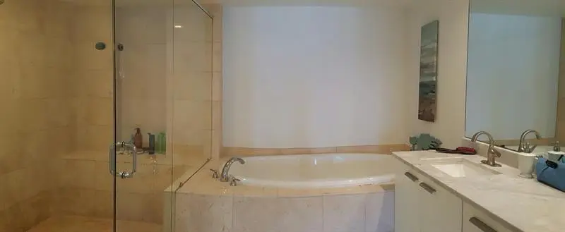 Master Bathroom at 1830 S Ocean Drive 3210, Hallandale Beach