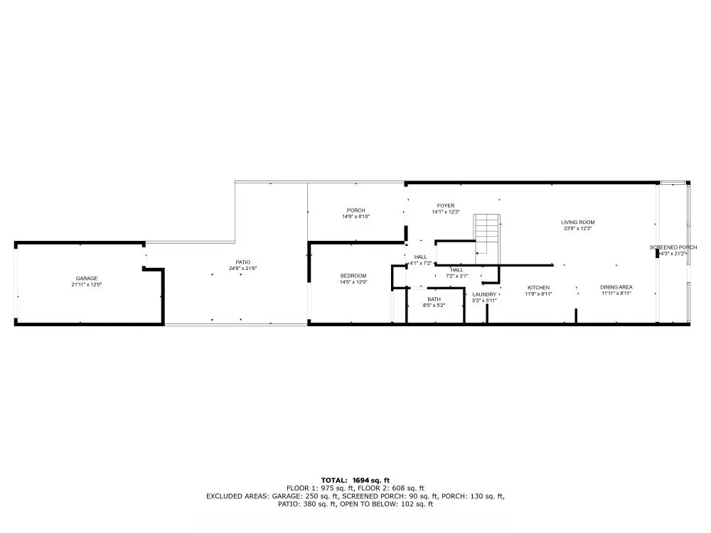 132 Old Meadow Way 1st Floor Plan at 132 Old Meadow Way, Palm Beach Gardens