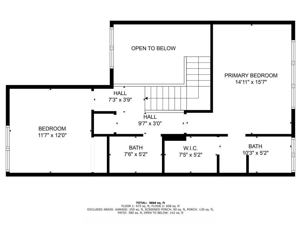 132 Old Meadow Way 2nd Floor Plan at 132 Old Meadow Way, Palm Beach Gardens