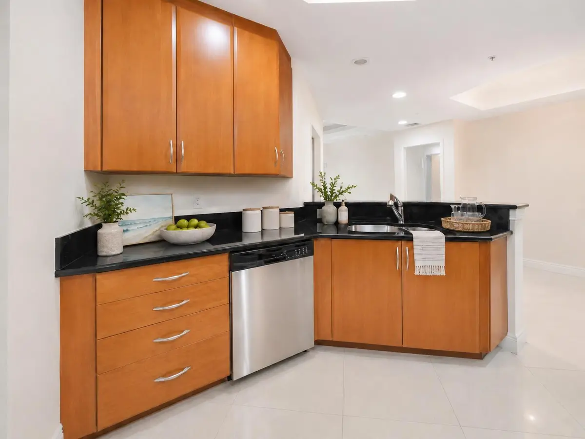 Kitchen (AI Image) at 701 S Olive Avenue 707, West Palm Beach