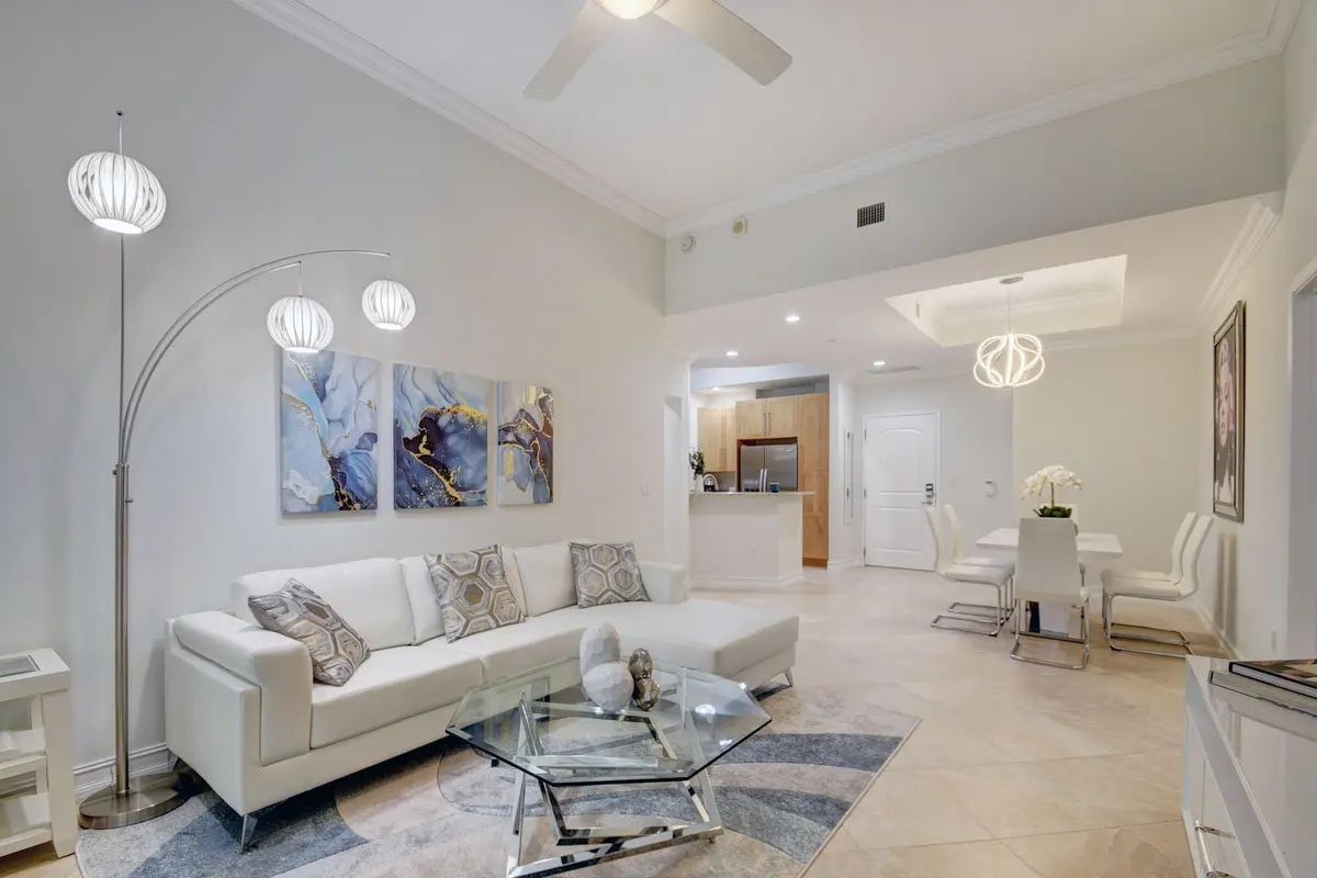Living/Dining Room at 701 S Olive Avenue 1506, West Palm Beach