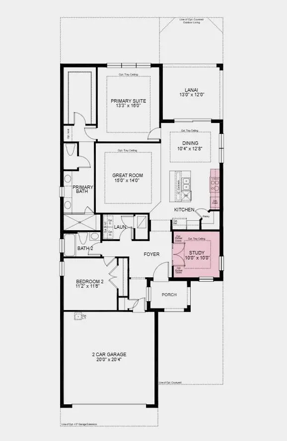 floor plan at 13449 SW Mazzano Street, Port St. Lucie