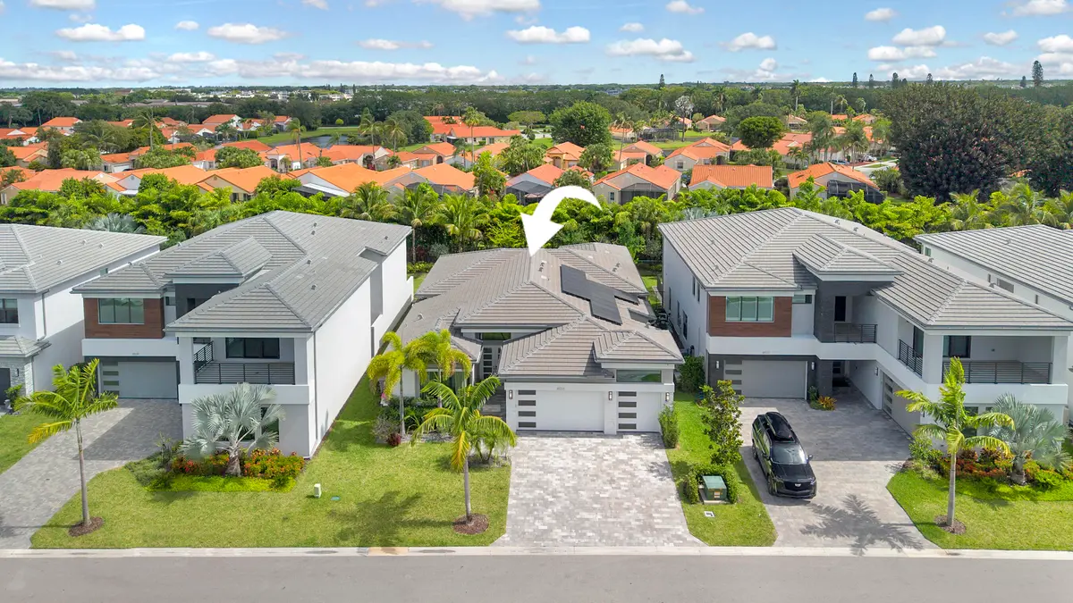 Aerial View at 8533 Ganton Drive, Boca Raton