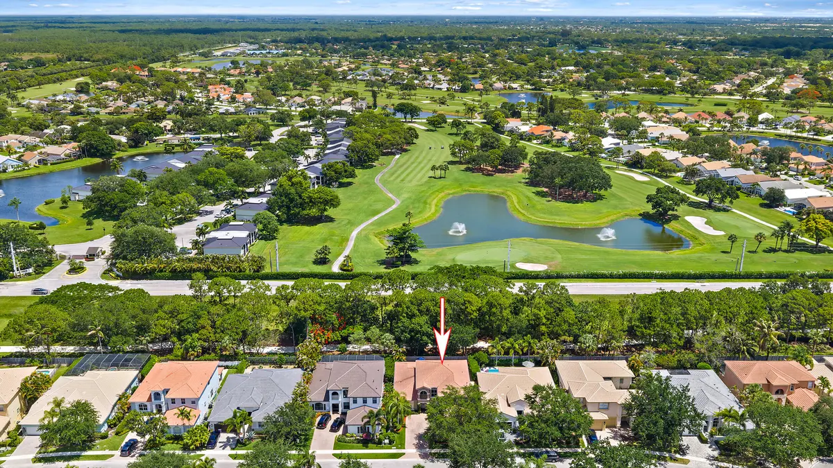 Aerial at 141 Sedona Way, Palm Beach Gardens