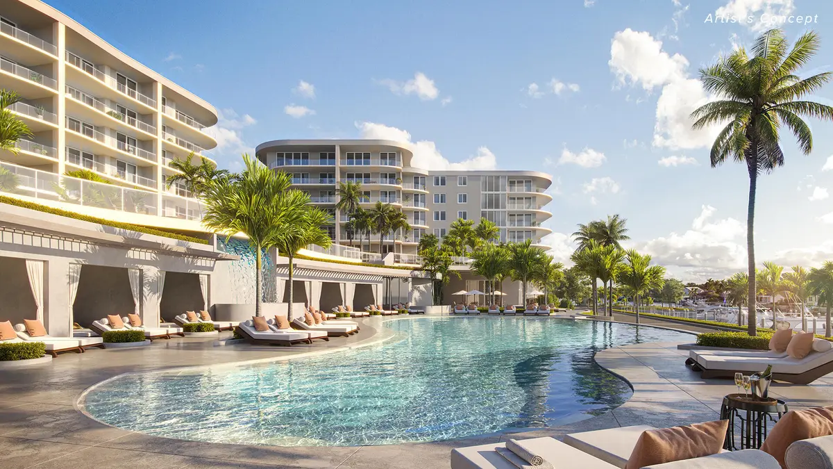 Infinity Pool at 2200 Pga Boulevard 205, Palm Beach Gardens