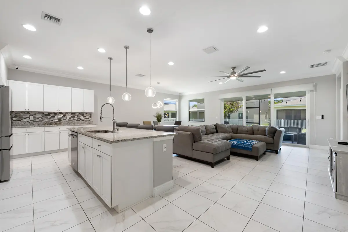 LIVING ROOM at 1600 NW Vivanco Street, Port St. Lucie