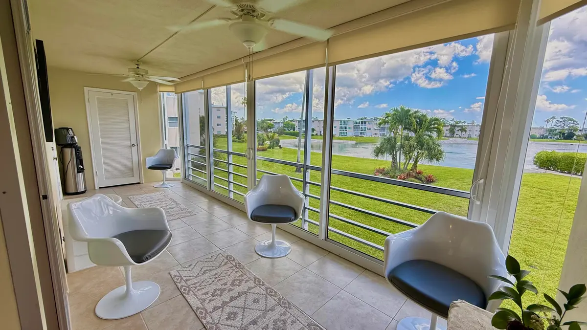 Impact Glass Enclosed Patio at 2728 N Garden Dr Drive 214, Lake Worth Beach