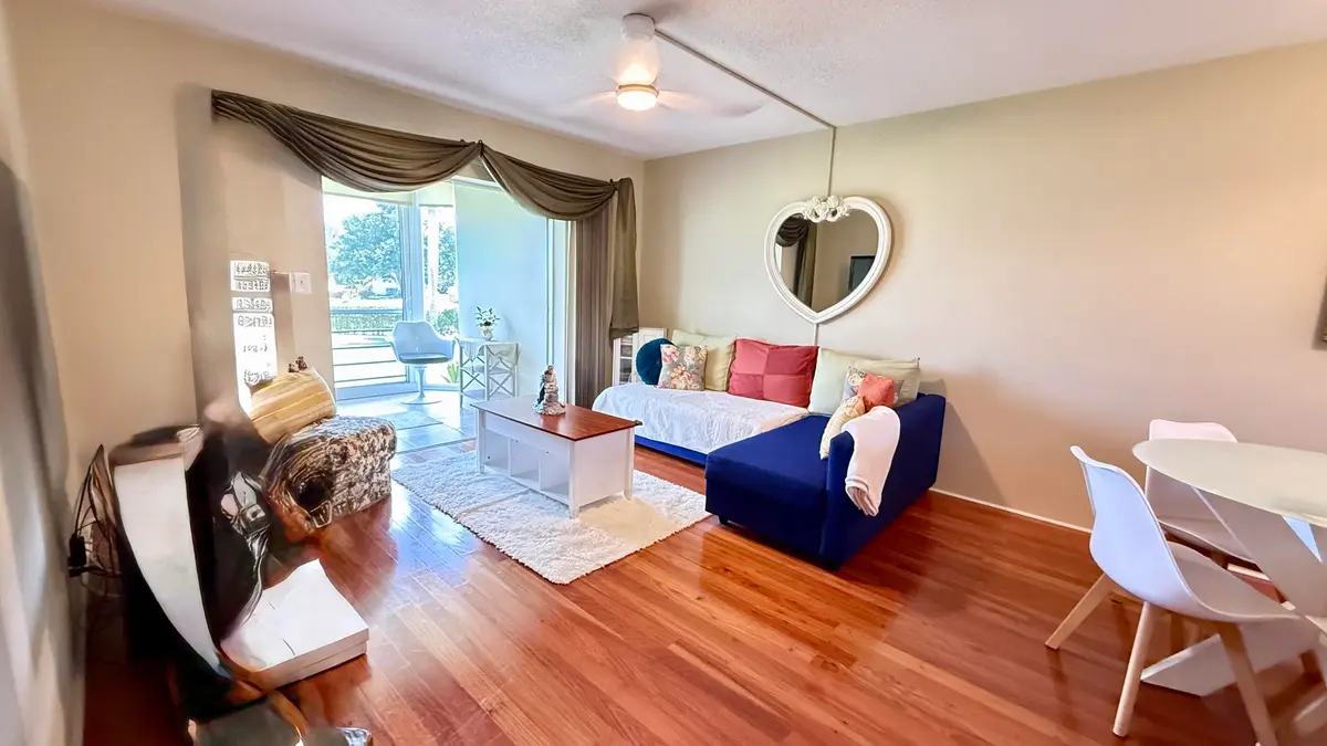 Open Living and Dining Room at 2728 N Garden Dr Drive 214, Lake Worth Beach