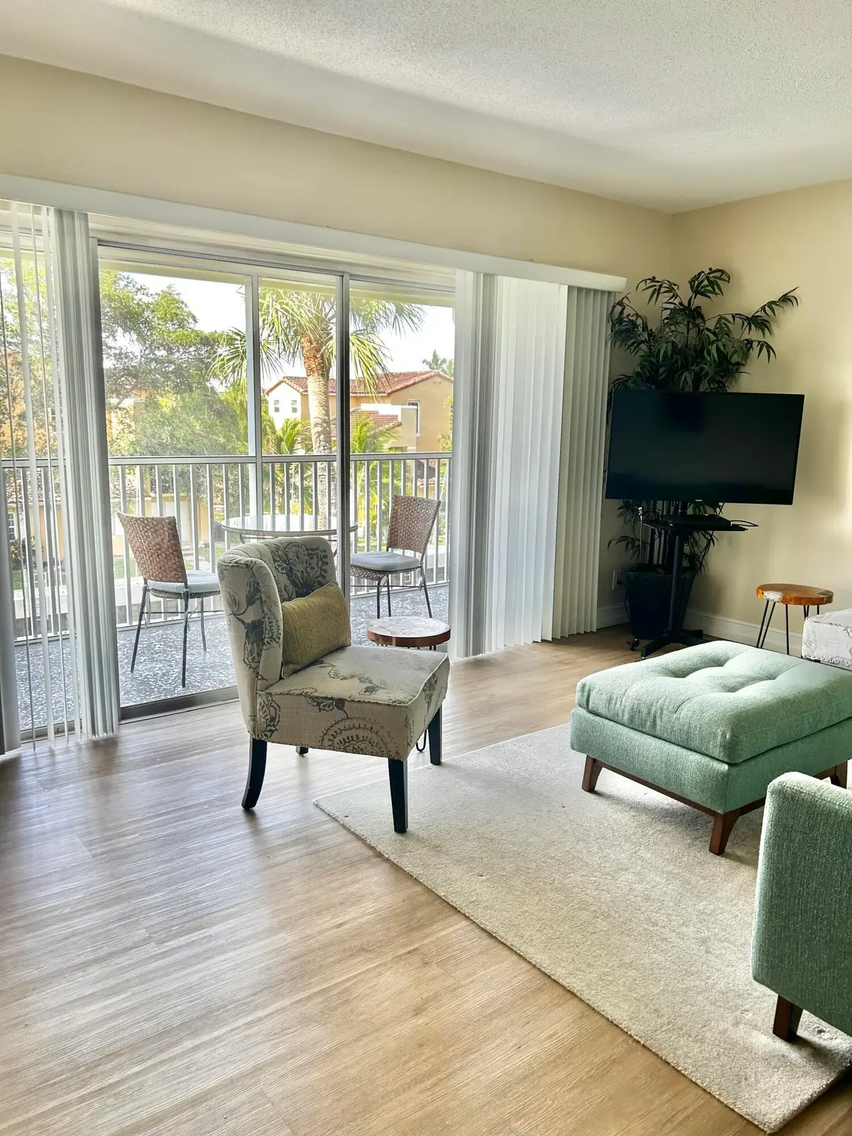Covered Balcony at 120 Lehane Terrace 309, North Palm Beach
