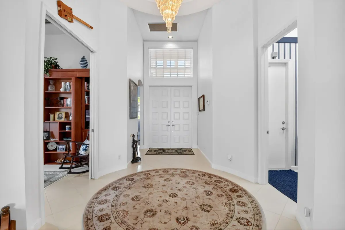 grand foyer at 6871 Fairway Lakes Drive, Boynton Beach
