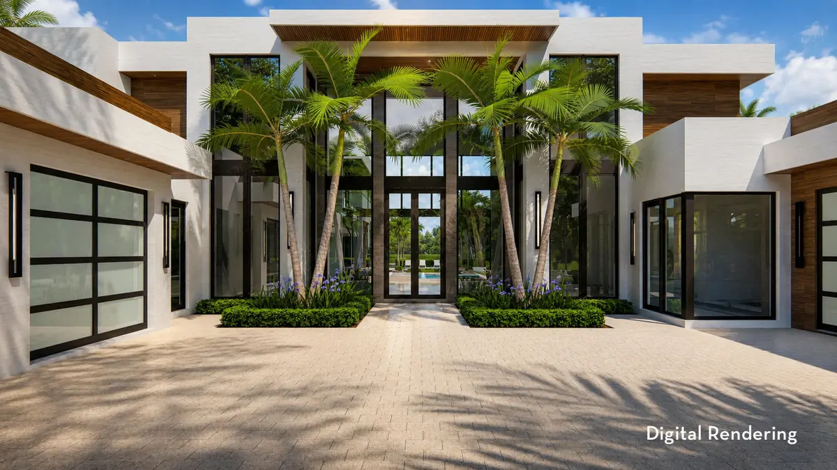Exterior - Digital Rendering at 404 Mariner Drive, Jupiter