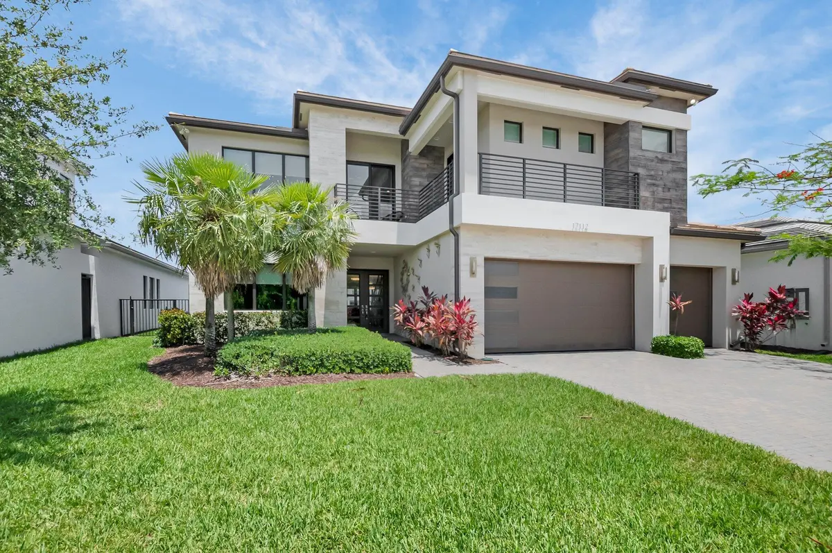Front of Structure at 17112 Aquavera Way, Boca Raton