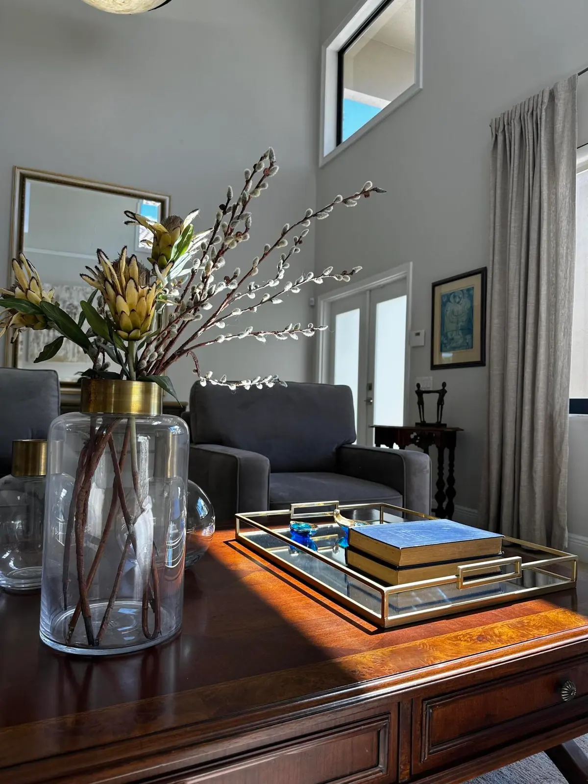 Liv Rm lighting at 978 Greenwood Road, Weston