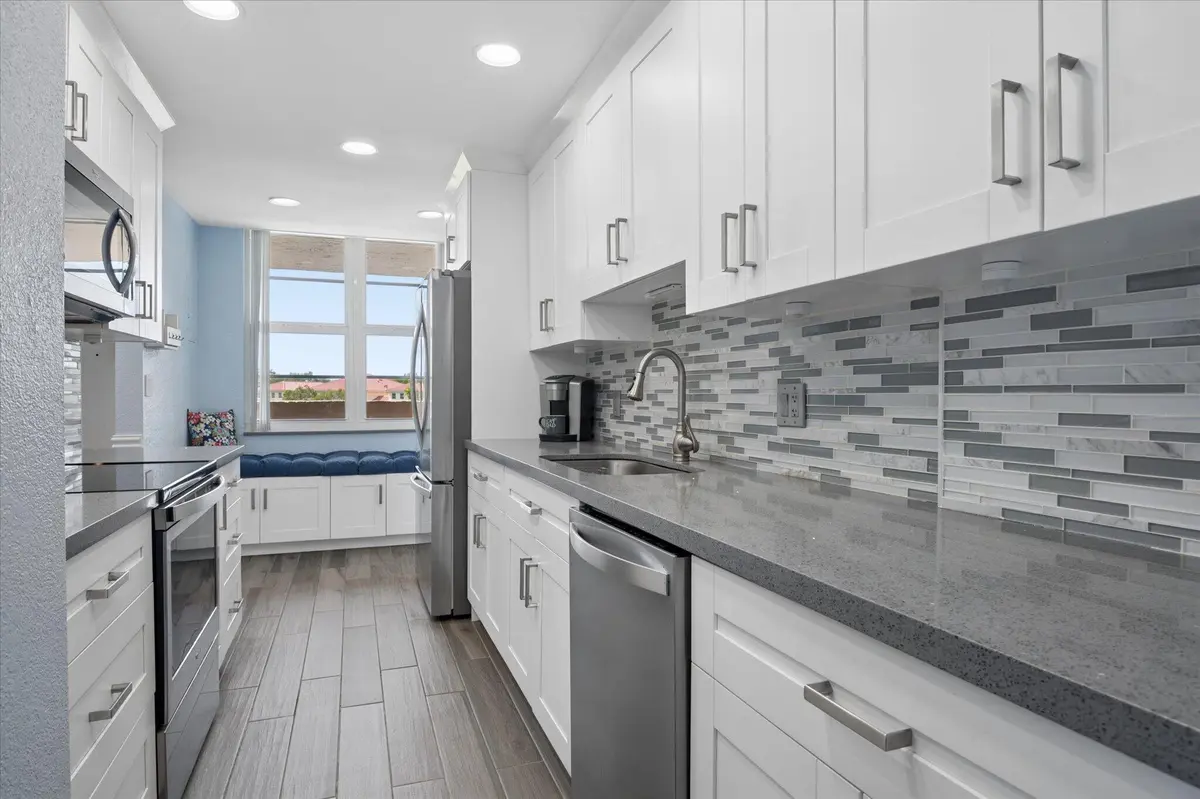 Kitchen at 250 Jacaranda Drive 408, Plantation