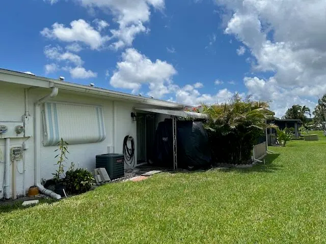 Exterior rear at 3489 Rossi Court, West Palm Beach