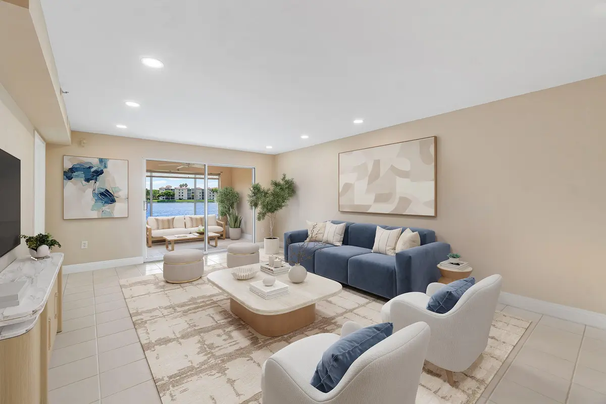 LIVINGROOM at 14096 Huntington Pointe Drive 106, Delray Beach