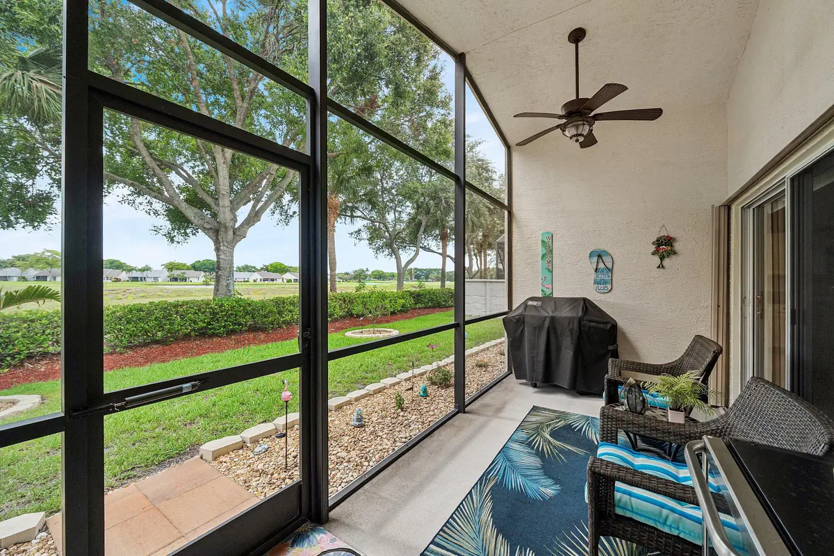 Screened in Patio at 12095 Roma Road, Boynton Beach