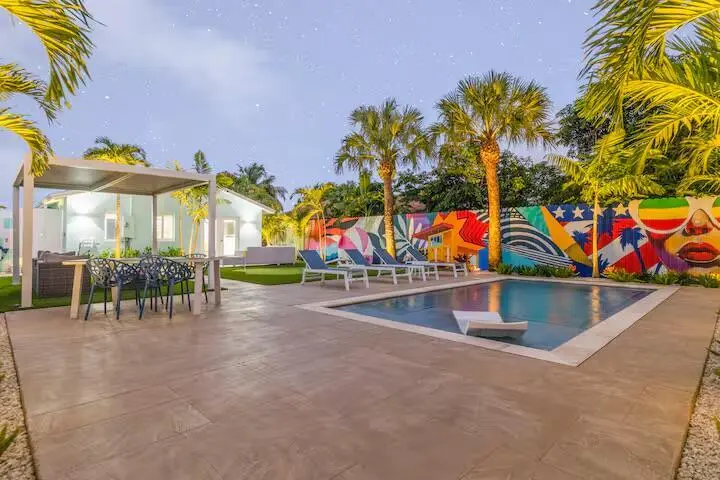 Backyard at 322 NW 4th Avenue, Delray Beach