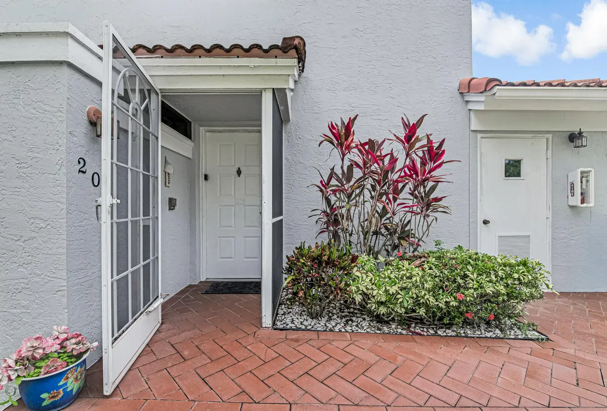 Exterior Entry at 7384 Lake Meadow Way 201, Boynton Beach