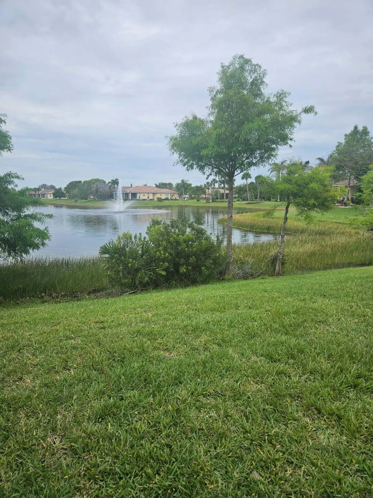 LAKE VIEW FROM BACKYARD at 9872 SW Glenbrook Drive, Port St. Lucie