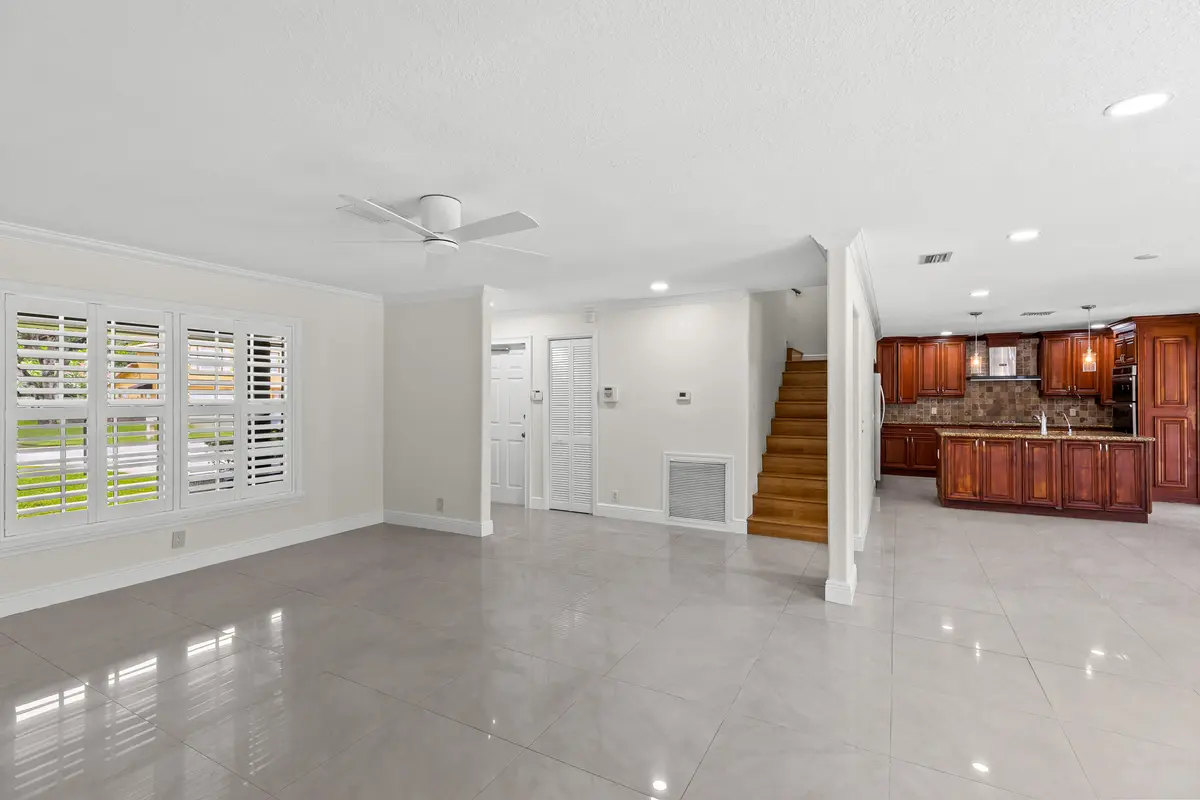 Staires to 2nd floor at 4610 Pinetree Drive, Delray Beach