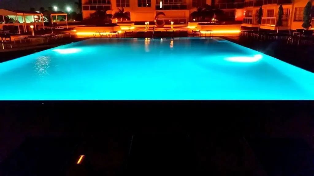 PDM POOL NIGHT LIGHTS at 3900 Galt Ocean Drive 1208, Fort Lauderdale