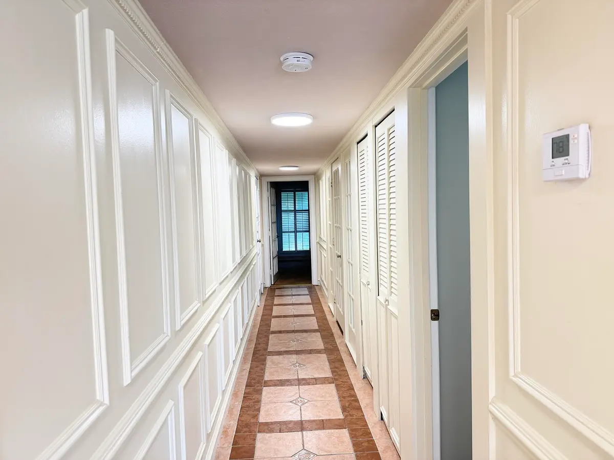 Elegant hallway at 273 Cypress Point Drive, Palm Beach Gardens