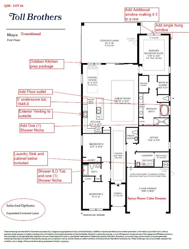 FLOORPLAN at 10219 Timber Creek Way, Palm Beach Gardens