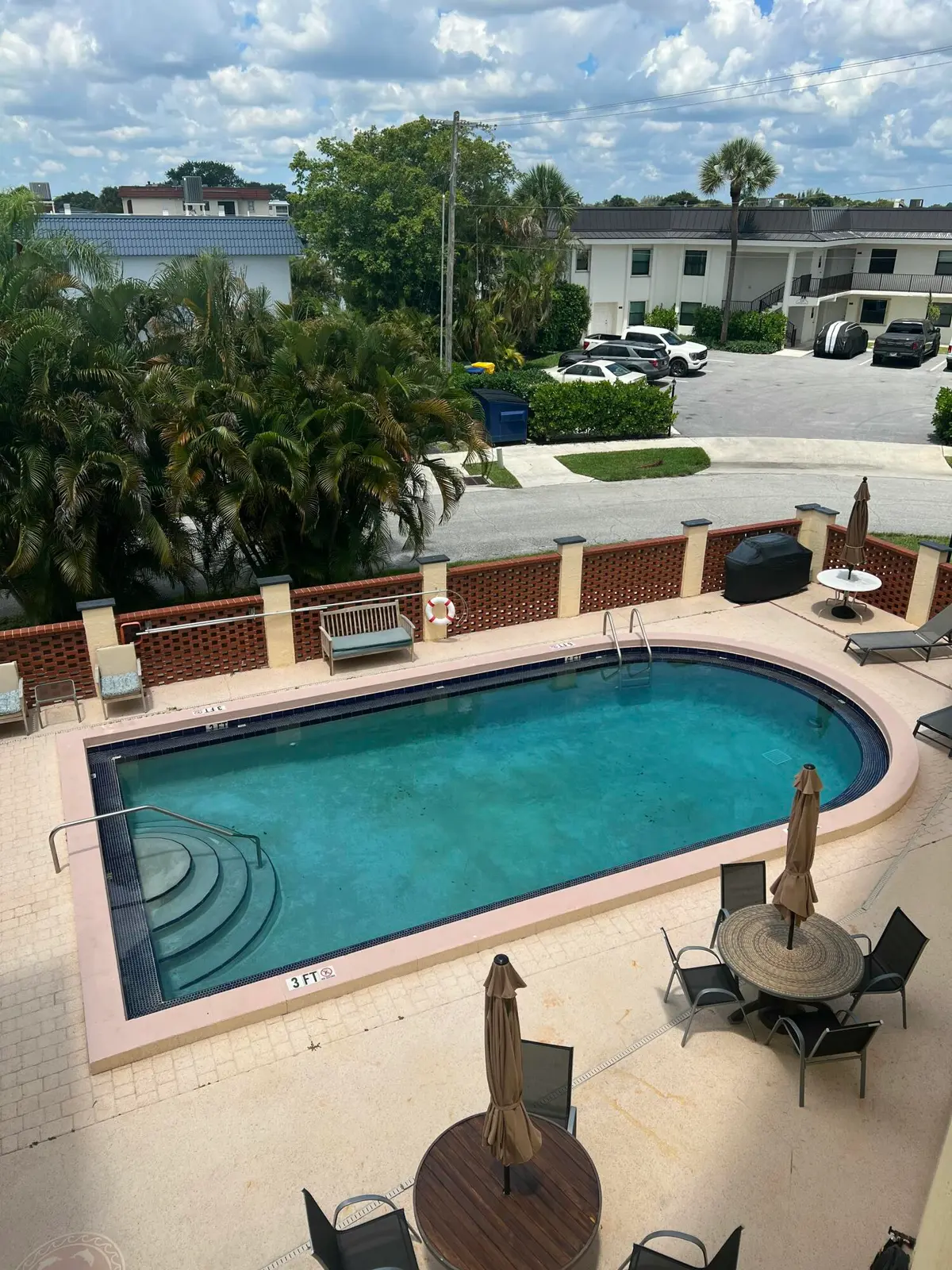 pool at 327 Southwind Drive 304, North Palm Beach