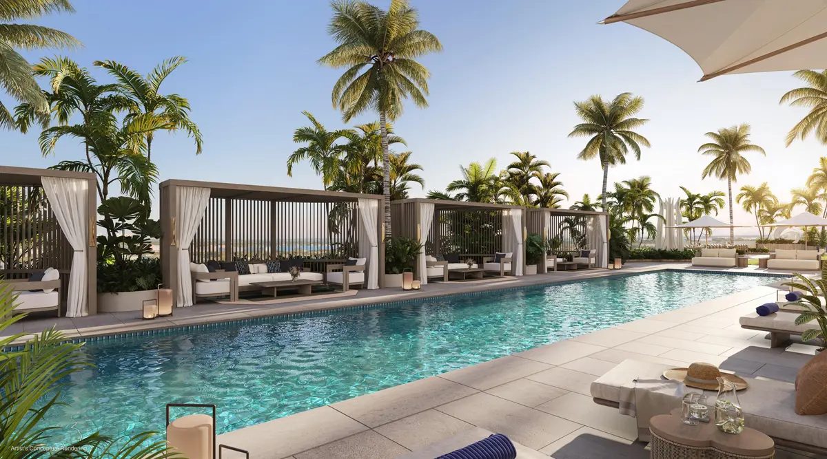 Pool at 1745 N Flagler Drive 2601, West Palm Beach