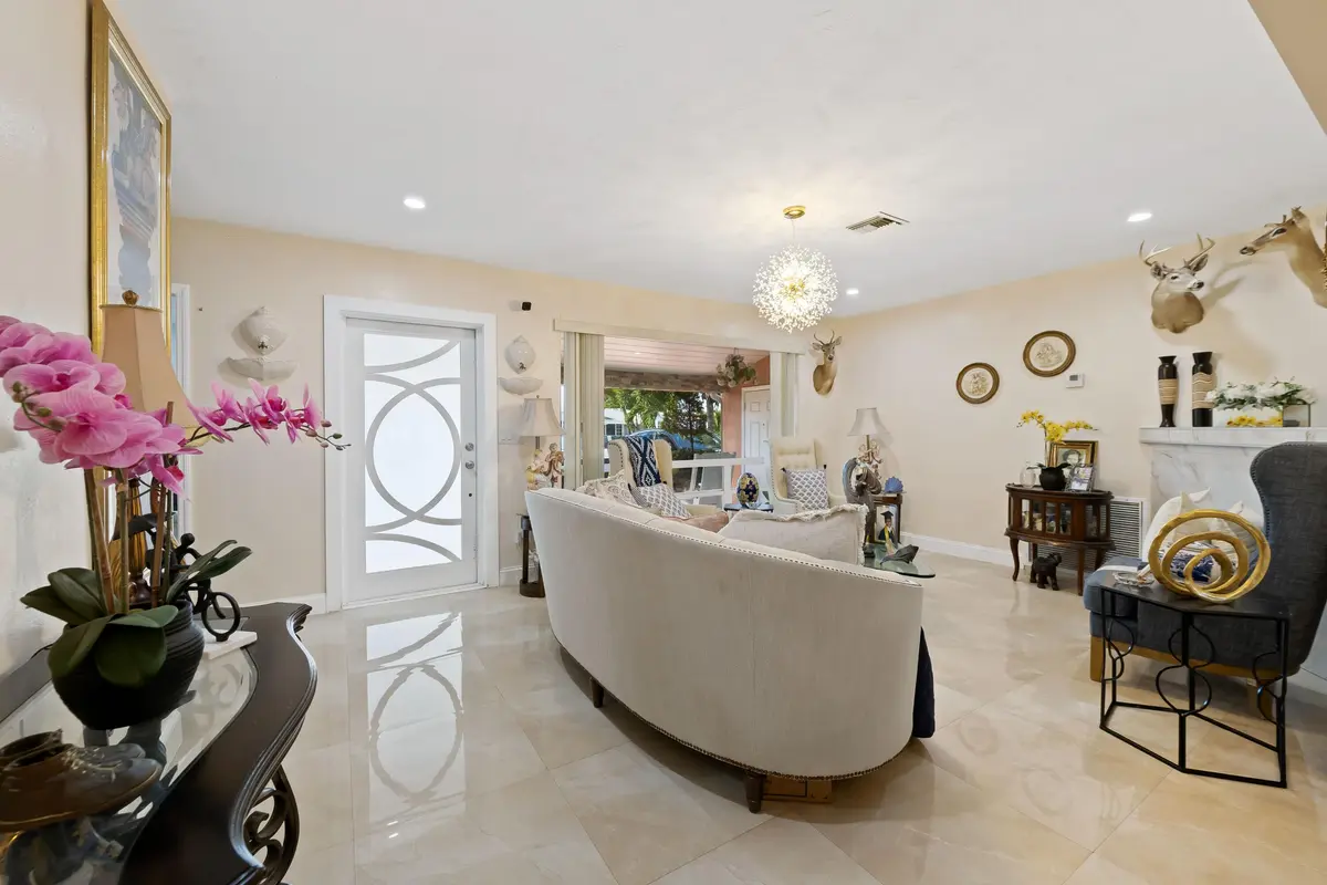 Living room at 7649 Kismet Street, Miramar
