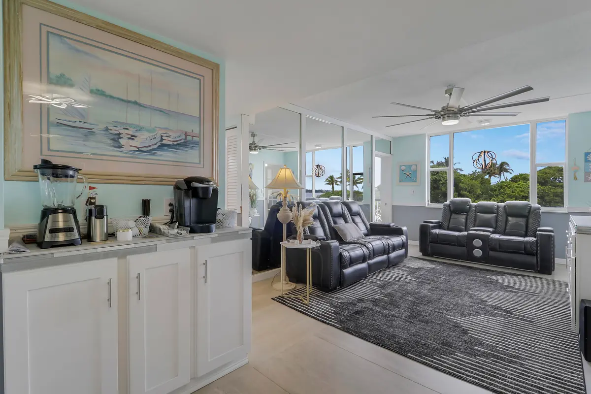 living room at 1820 New Palm Way 202, Boynton Beach
