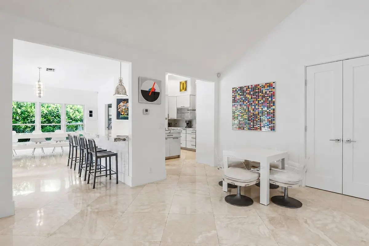dining area/kitchen at 17771 Foxborough Lane, Boca Raton