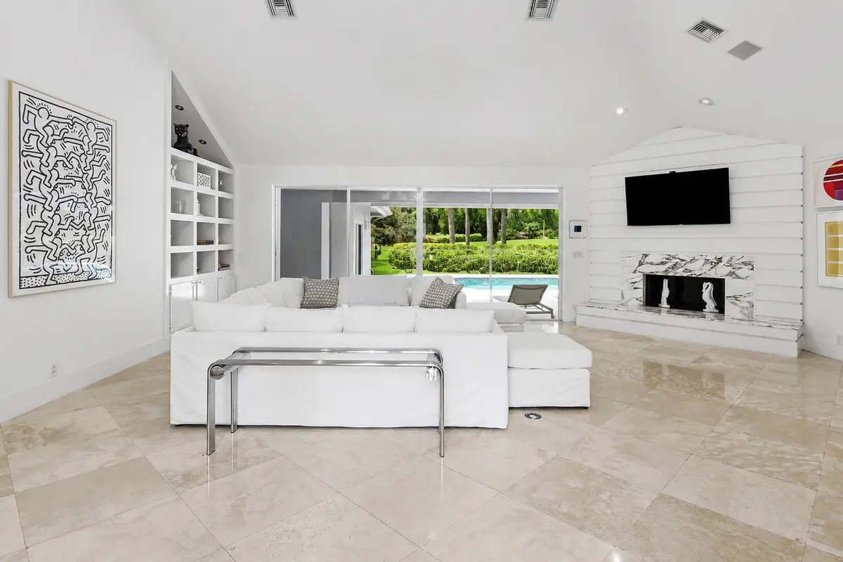 living room at 17771 Foxborough Lane, Boca Raton