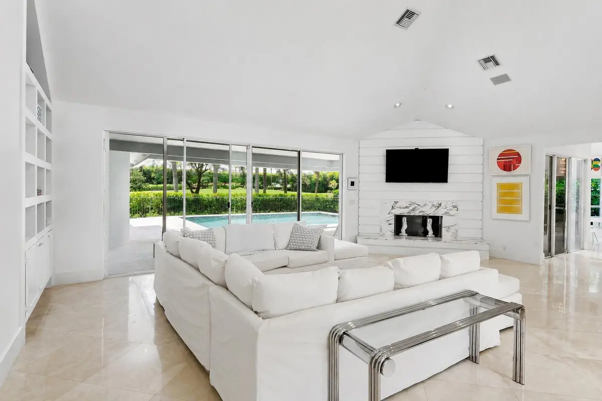 living room at 17771 Foxborough Lane, Boca Raton
