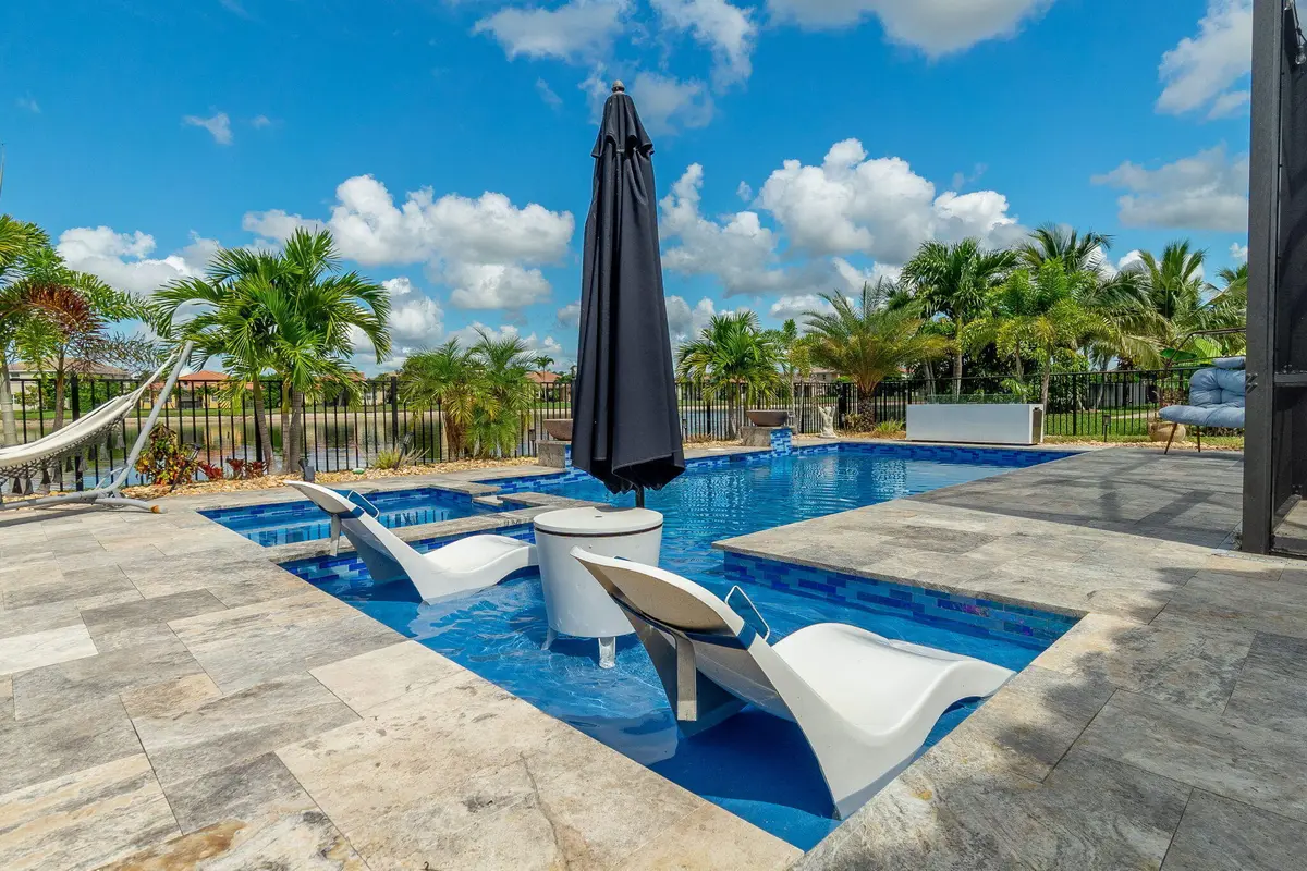 Pool at 3011 Strada Court, Royal Palm Beach