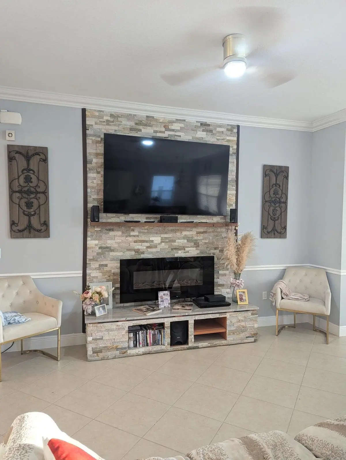 Living Room at 3011 Strada Court, Royal Palm Beach