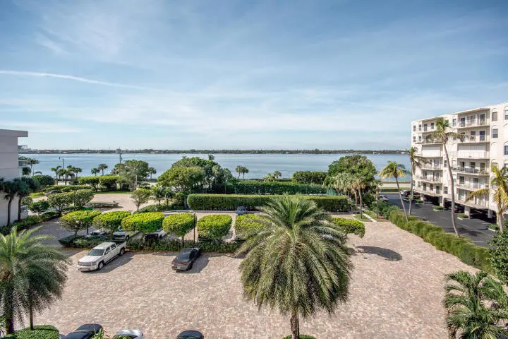 view from living room at 3250 S Ocean Boulevard 507n, Palm Beach