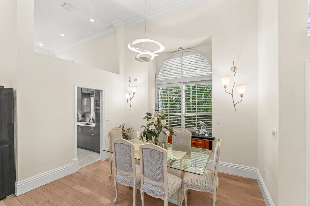 Dining area at 5246 Windsor Parke Drive, Boca Raton