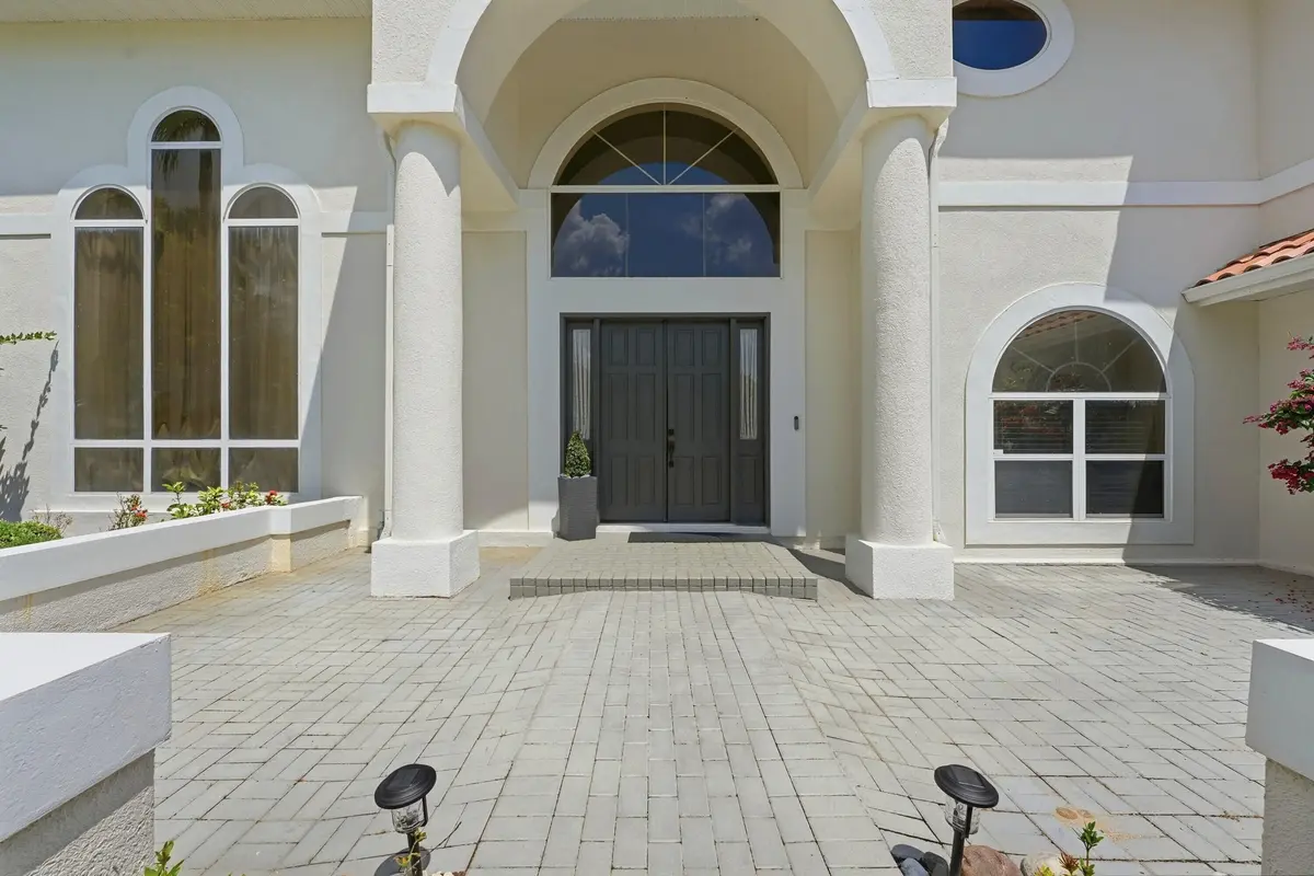 Main House Entry Porch at 12765 Roseland Road, Sebastian