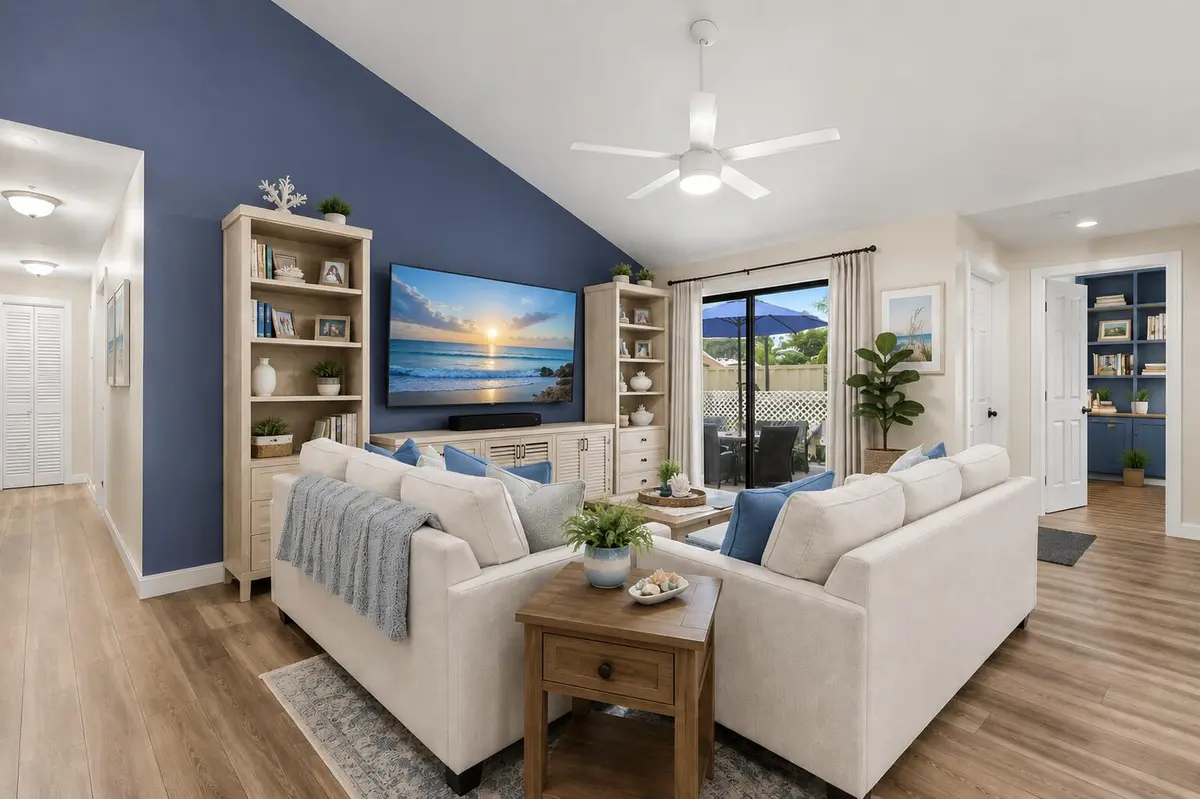 updated living area 2 at 5715 Golden Eagle Circle, Palm Beach Gardens