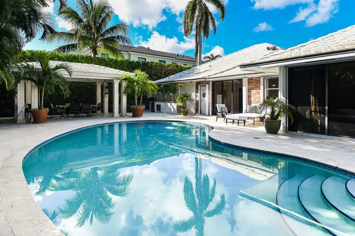 Pool at 202 Coral Lane, Palm Beach