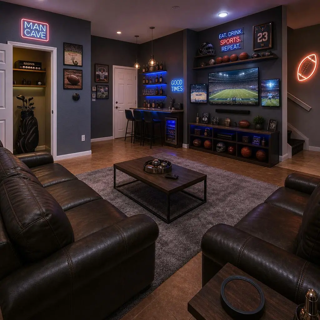 04 GF mancave ai generated at 103 E Thatch Palm Circle, Jupiter