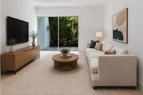 Living Room at 725 Hummingbird Way 111, North Palm Beach