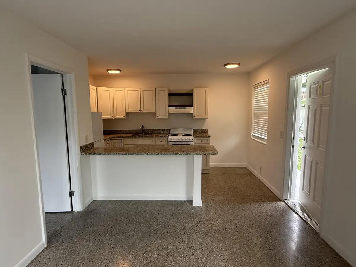 Living room and Kitchen at 1118 N H Street 4, Lake Worth Beach