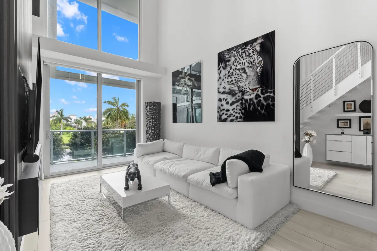Living Area at 2000 Metropica Way 214, Sunrise