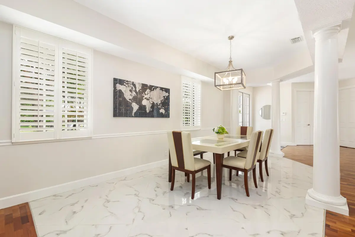 Dining Room at 13230 Running Water Road, Palm Beach Gardens
