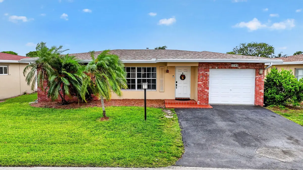 Front of Home at 1140 NW 49th Street, Deerfield Beach